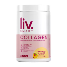 LivSmart Premium Hydrolysed Collagen 330g, USN - Mango Orange